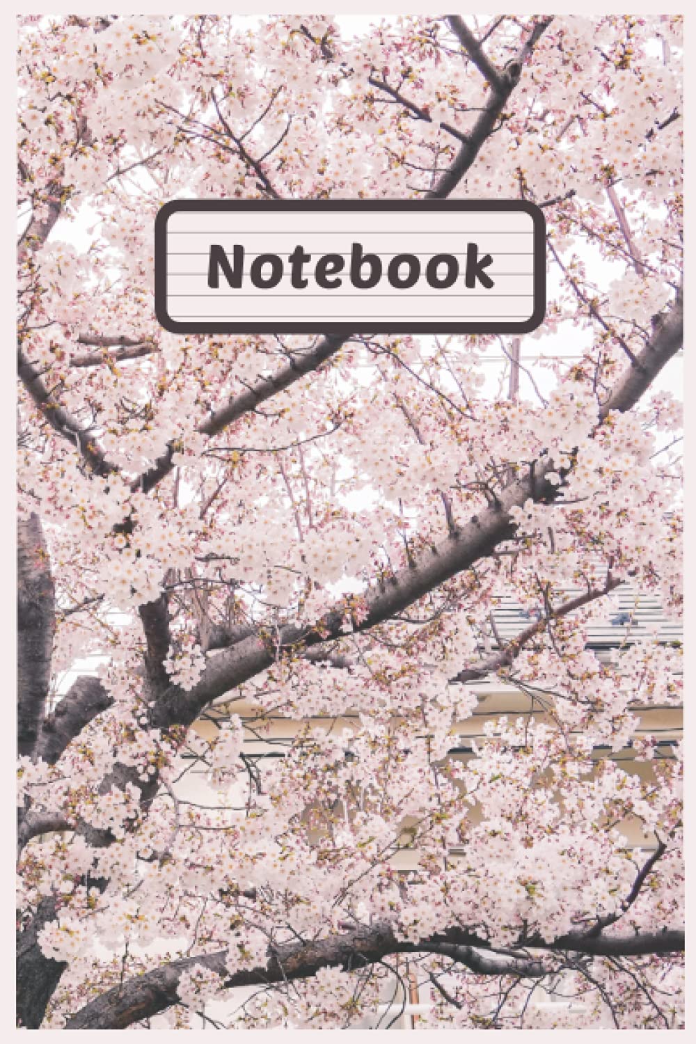 Notebook Japon: Carnet de note Japon Asie Sakura fleurs de cerisier Rose Pink élégant A5 100 pages lignées