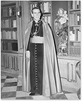 HISTORIX 1952 Bishop Fulton J Sheen Photo - 8x10 Wall Art