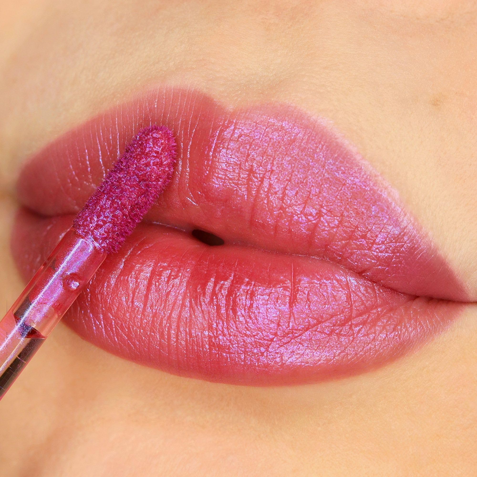 Neve Cosmetics tinta labbra Ruby Juice, leggera come acqua resistente come inchiostro | "Eau Baby"