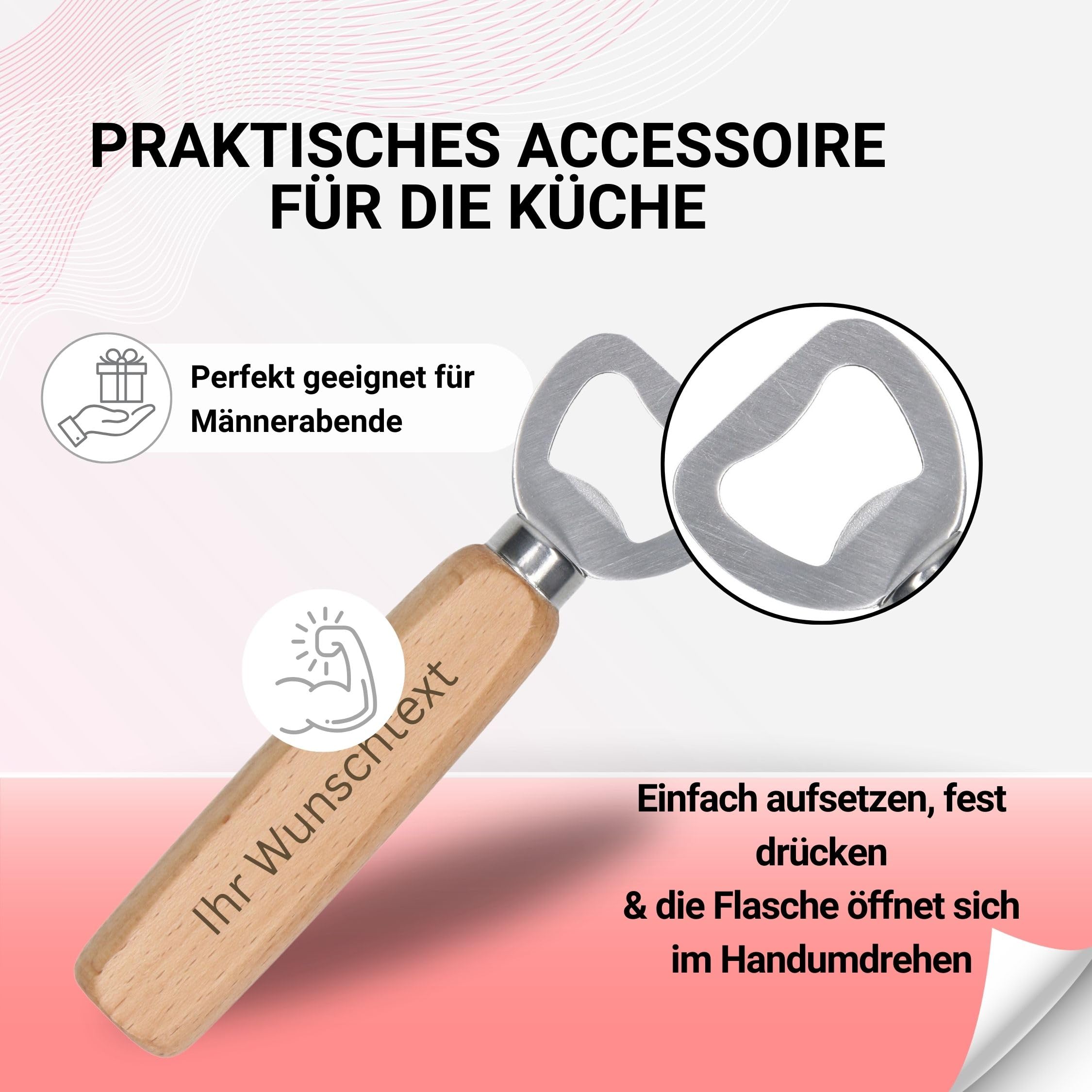 Hamer Bieropener - Gepersonaliseerd - Laser Oirschot