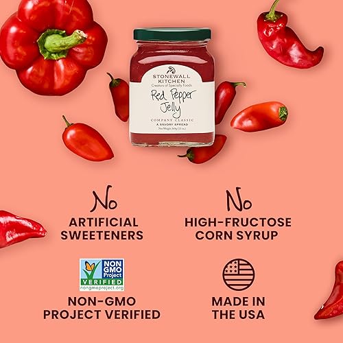 Miniatura 5 de Stonewall Kitchen jalea de pimiento rojo, 13 oz