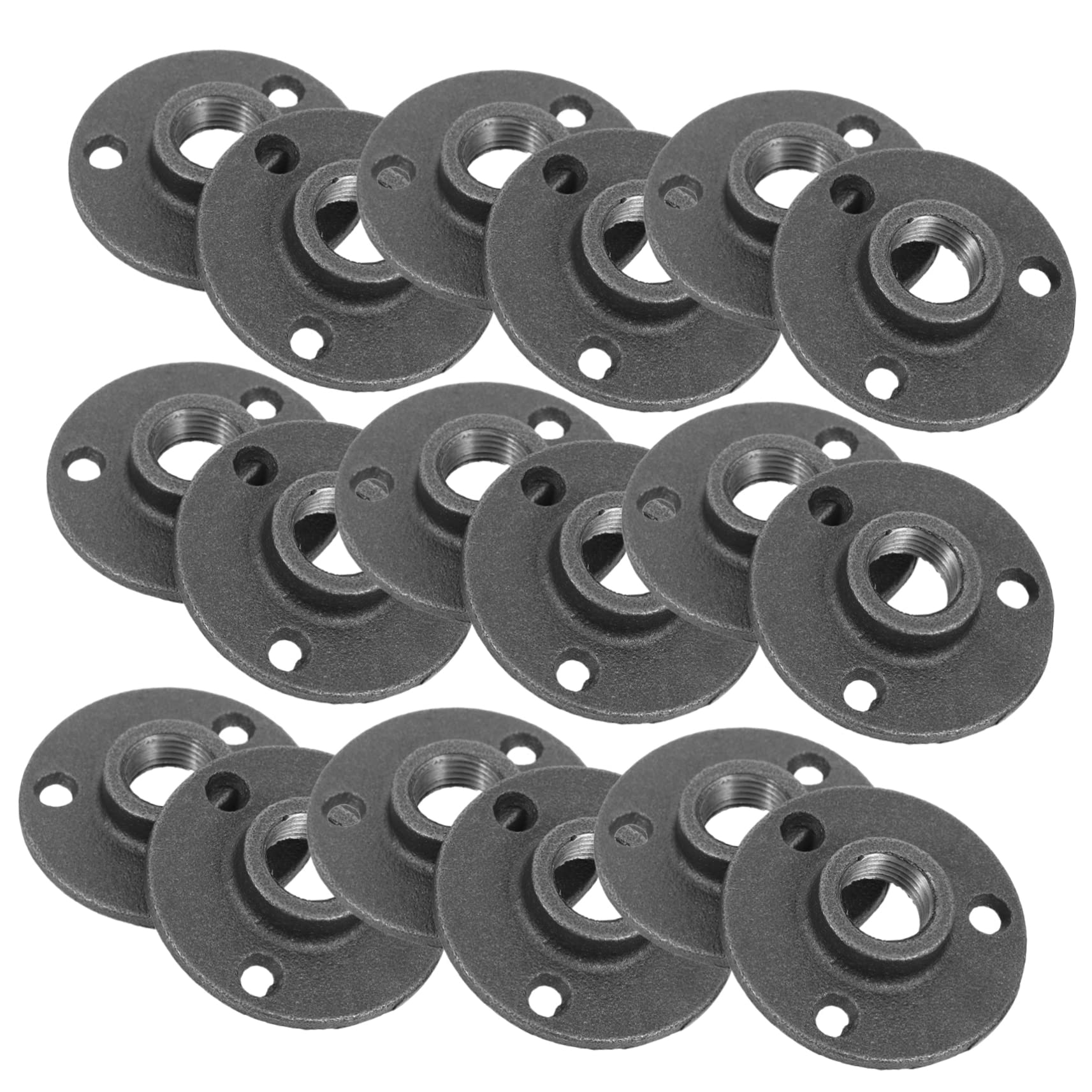 Flans fonte fittings indus robustes jojofuny pour décoration rétro DIY
