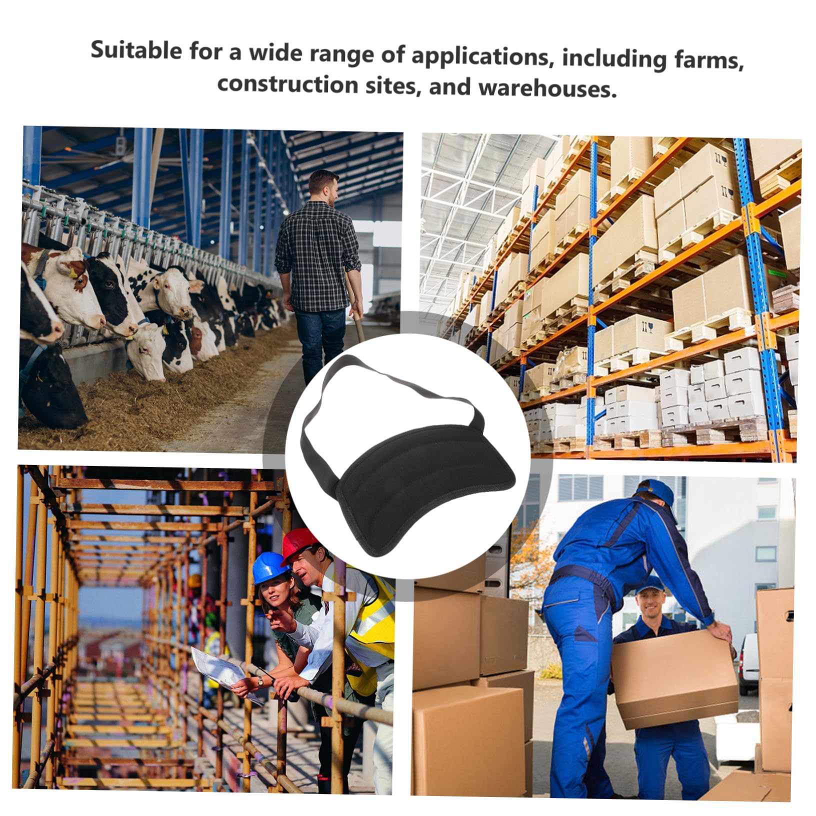 FRCOLOR Unloading and Carrying Shoulder Pad Wear Resistant Shoulder Cushion Outdoor Protector Goods Supply Farm Cushion Reusable Pad Farm Protector - Image 3