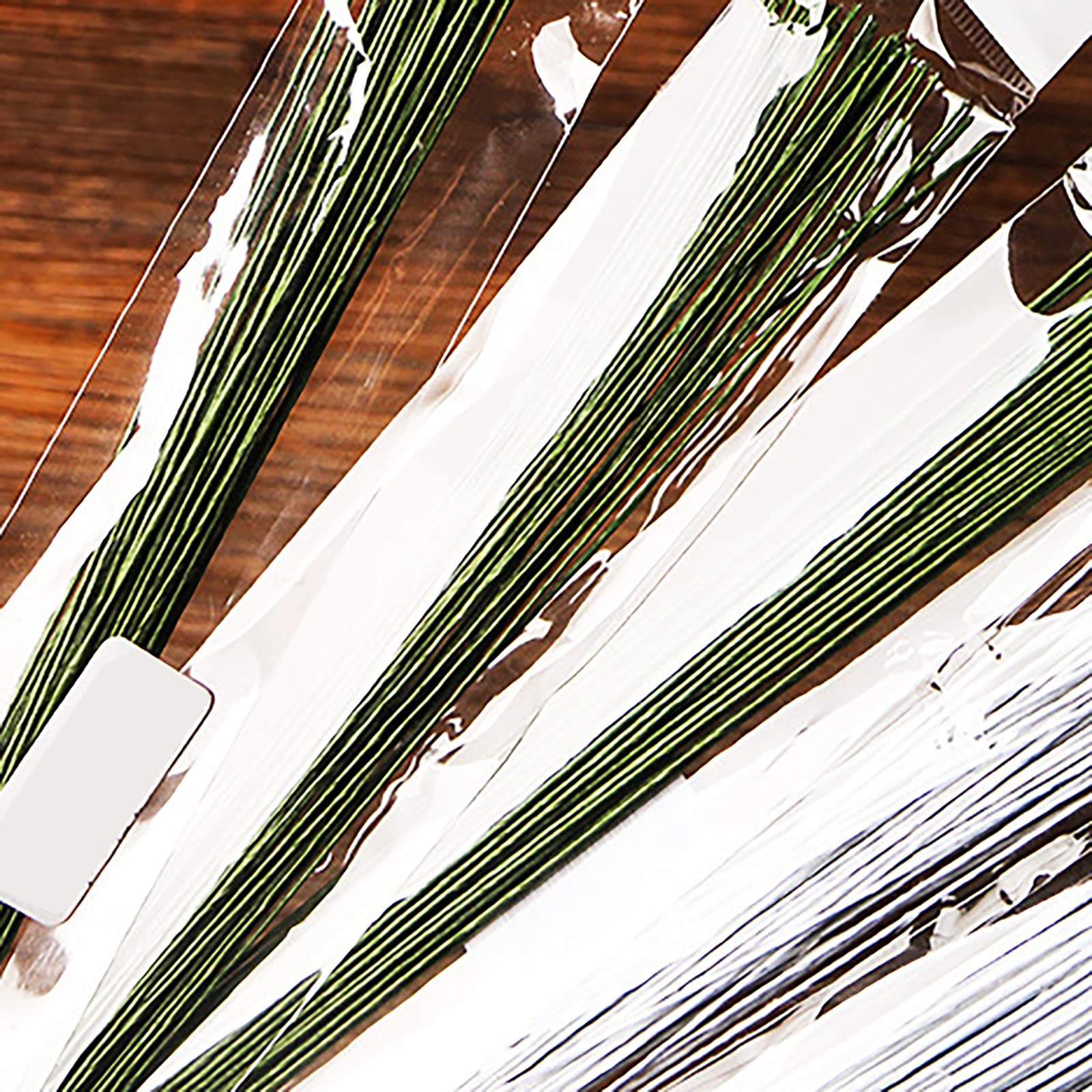 深雪アートフラワー　ワイヤー Amazon.co.jp: 深雪アートフラワー ワイヤー 白（太）36㎝ 200本入