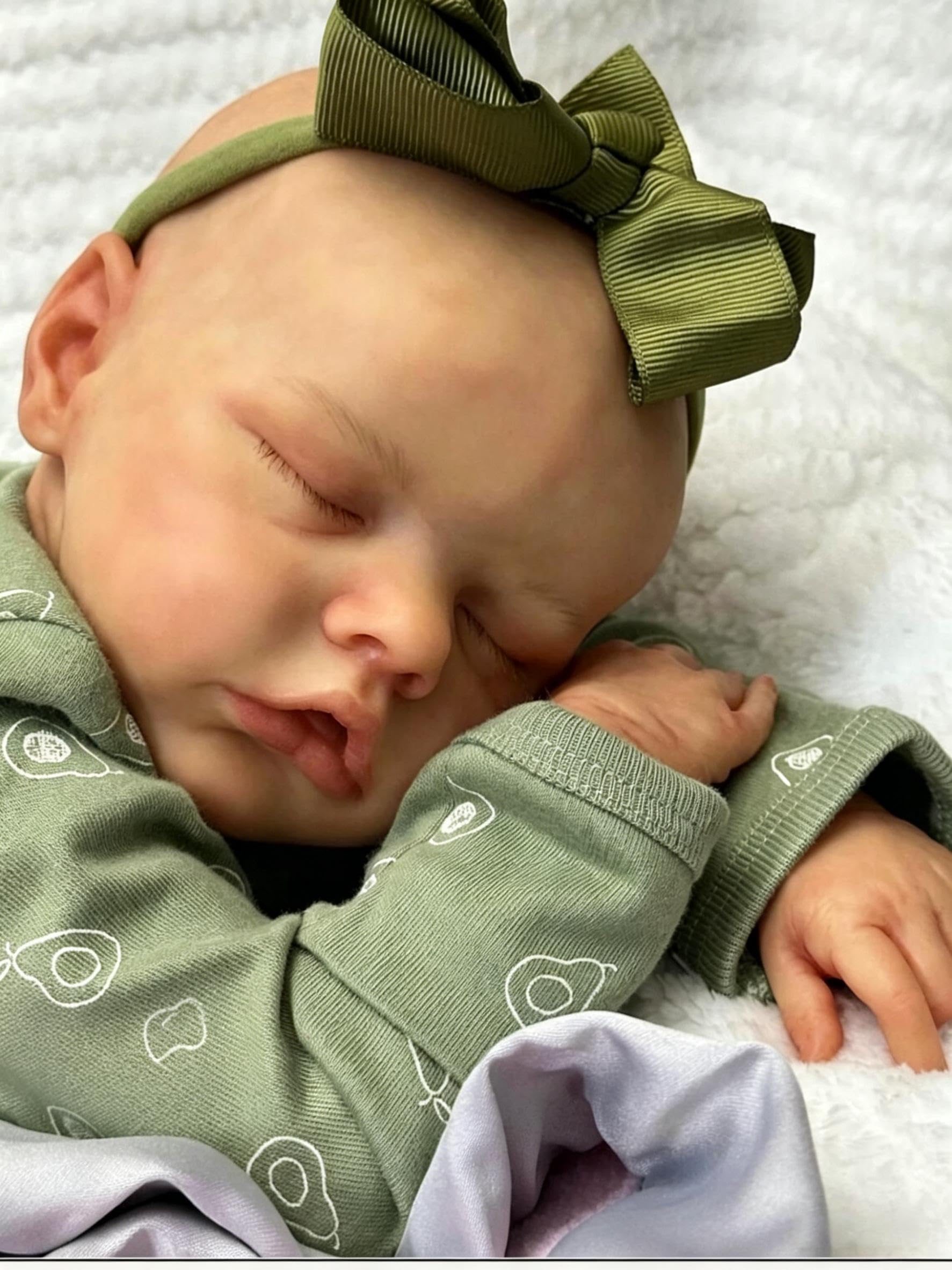 RXDOLL Pełna silikonowa lalka bobas 45 cm Reborn Baby Dolls silikonowe całe ciało anatomicznie poprawna dziewczyna realistyczna lalka bobas prawdziwe życie Reborn lalki z akcesoriami