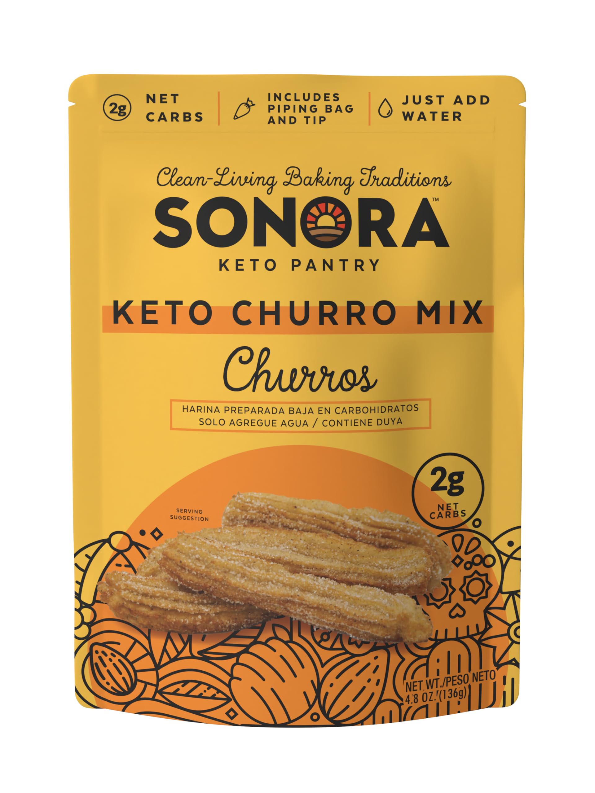 Sonora Keto Churros Mix