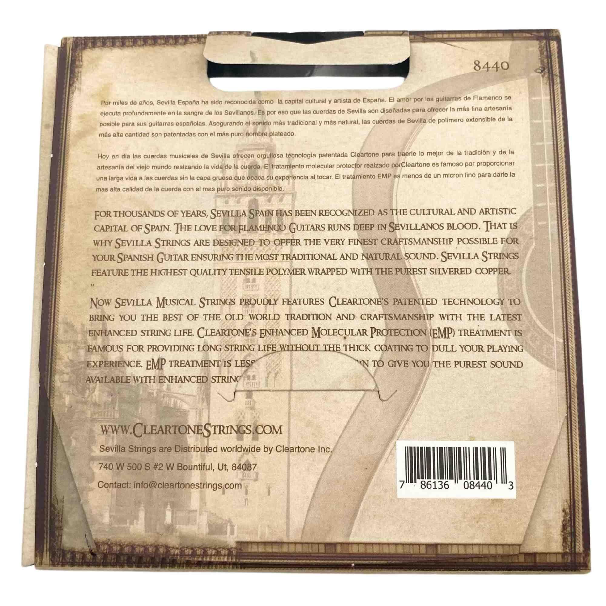 Cleartone 8440 – Corde per chitarra classica, calibro Medium ritardante