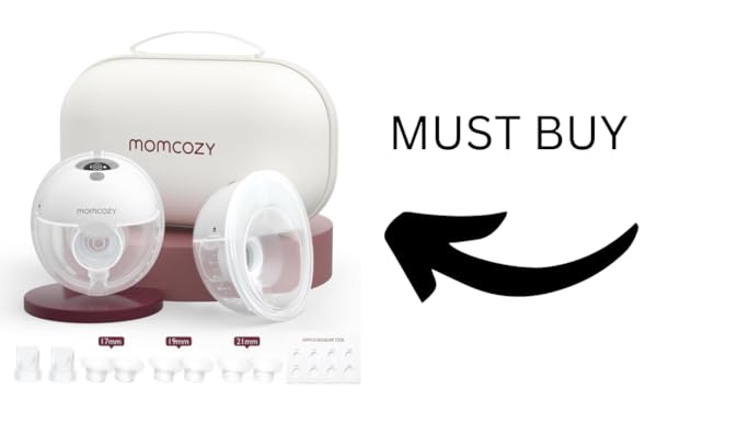 momcozy M5 搾乳器 All-in-one M5 Wearable Breast Pump: Convenient & Discreet