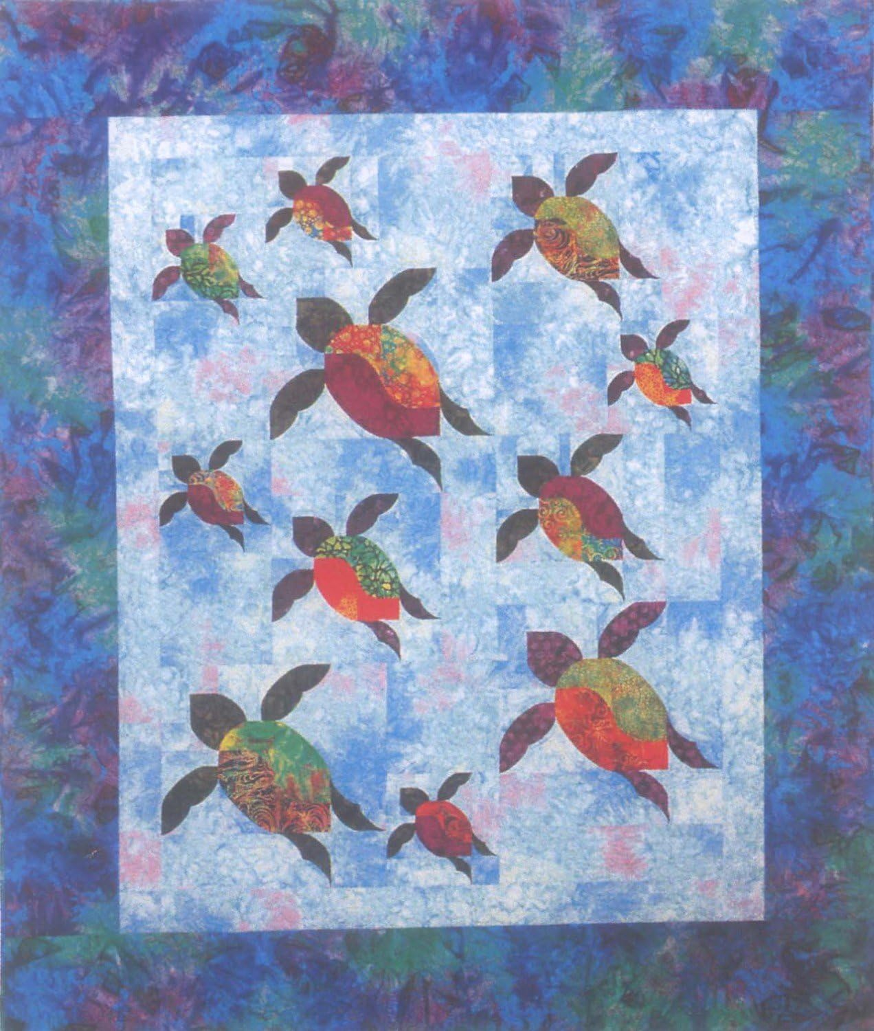 Abbey Lane Quilts Turtle Trails Quilt Pattern SWD205 62.5 x 74.5