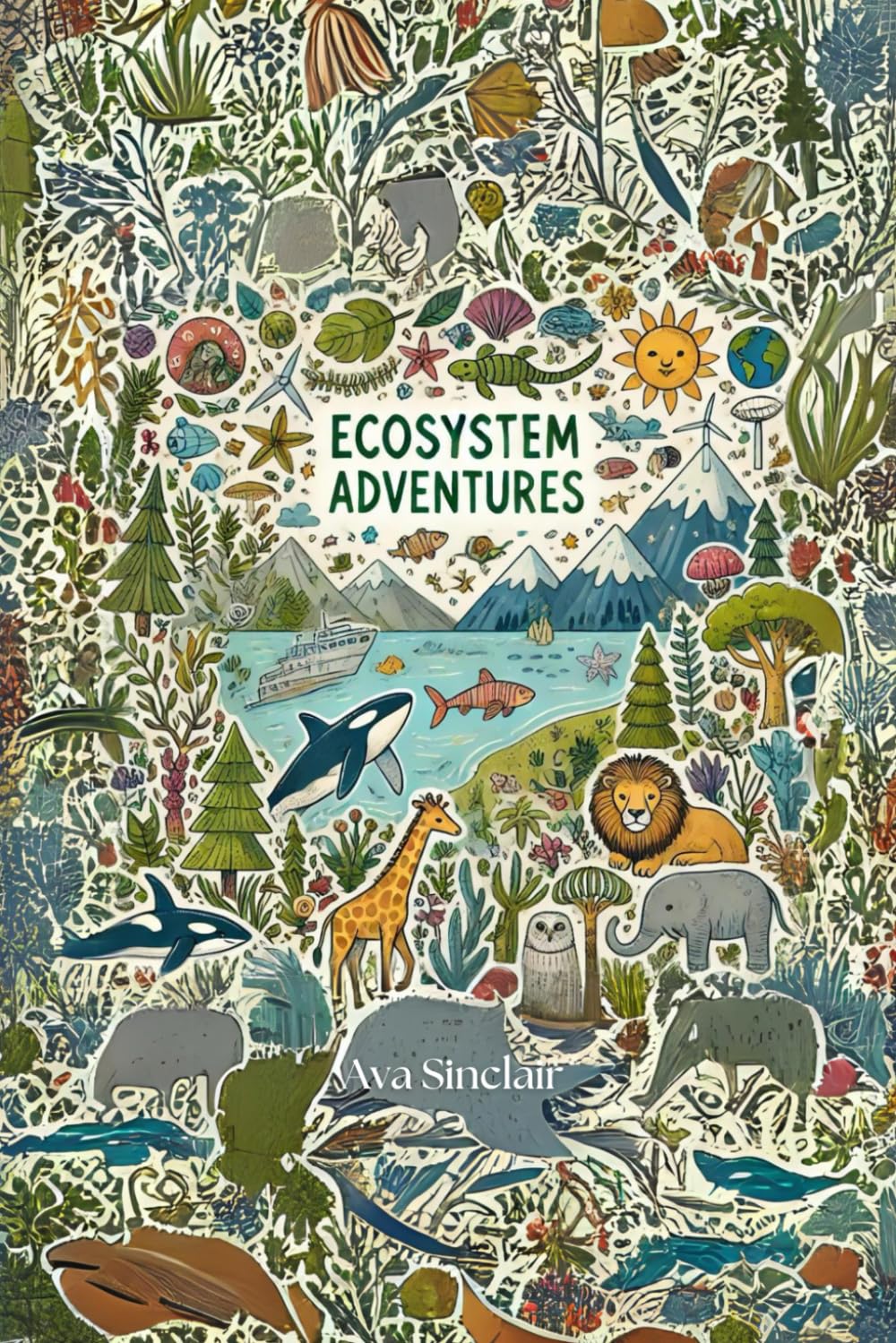 Ecosystem Adventures: A Coloring Book for Young Explorers of World Biomes