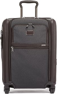 TUMI Men's Alpha Continental Dual Access 4 Wheel Carry On Suitcase
