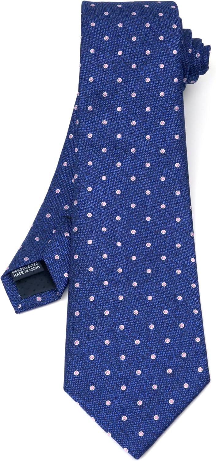 メンズ 水玉ネクタイ フォーマル 格子柄 チェック ネクタイ 男性用 プレミアム クラシック 3.15インチ (8cm) ファッショ