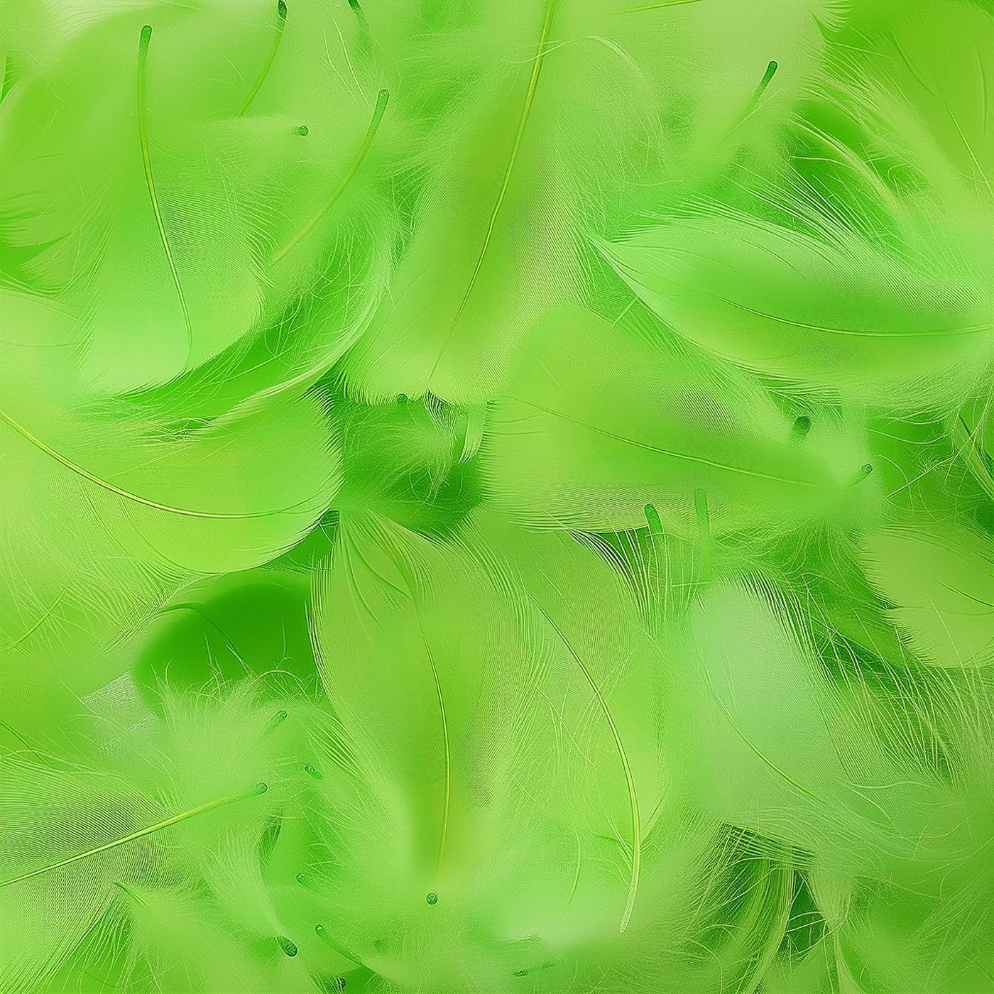 Mbsomnus 600 Pcs Feathers for Crafting Green Feathers Natural Craft Feathers 5-12 cm Feathers for DIY Crafts Dream Catcher Earrings Headdress Hats Feather Flowers Wedding Party Holiday Decoration
