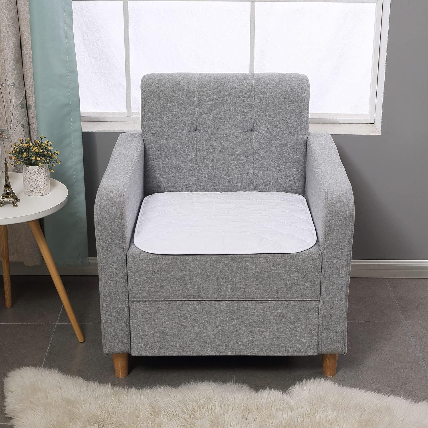 KANECH Chair Pads for Incontinence Washable - 21"X22" - Waterproof Chair Pad for Adults, Kids, Pee