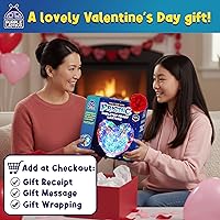 Vista 2 de Prismic Make Your Own - Luz de mesa de corazón 3D para niñas, regalos de San Valentín para decoración de habitación de niños, regalo para niñas