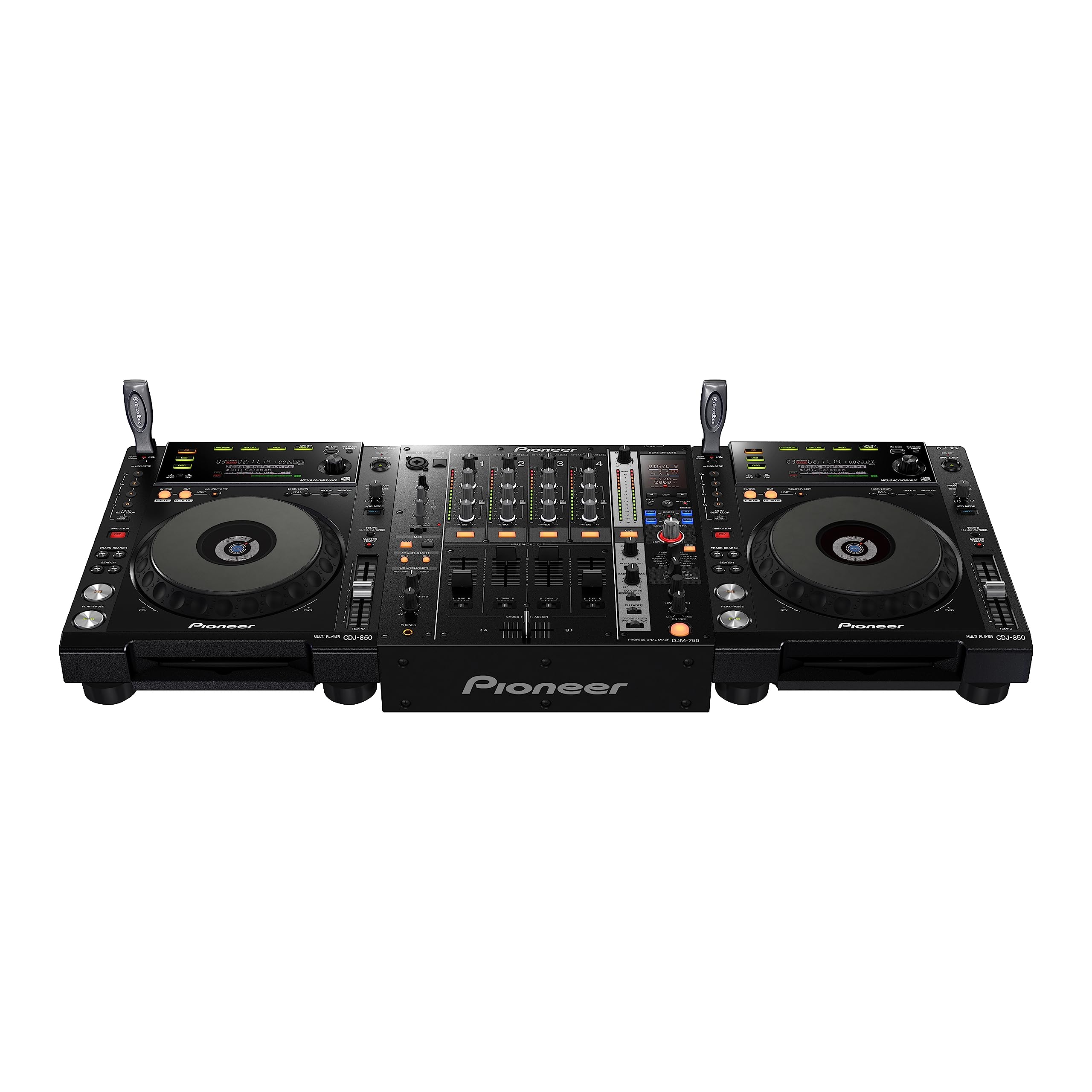 Pioneer DJM750BK - Djm-750 k negro mezclador 4 canales