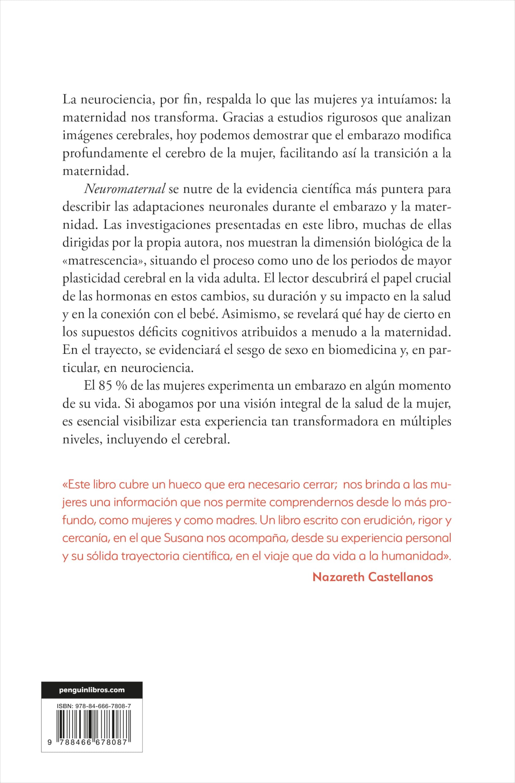 Neuromaternal: ¿Qué le pasa a mi cerebro durante el embarazo y la maternidad? (Sine Qua Non)