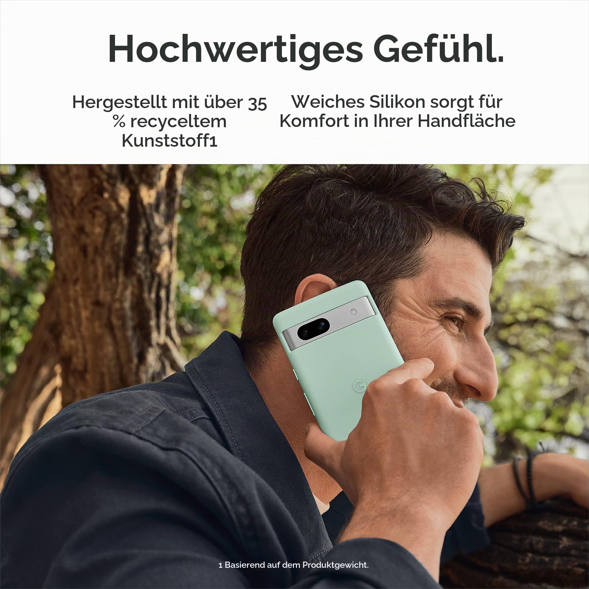 Google Pixel 7a Case – Langlebige Silikon-Schutzhülle für Android-Smartphone – Sea