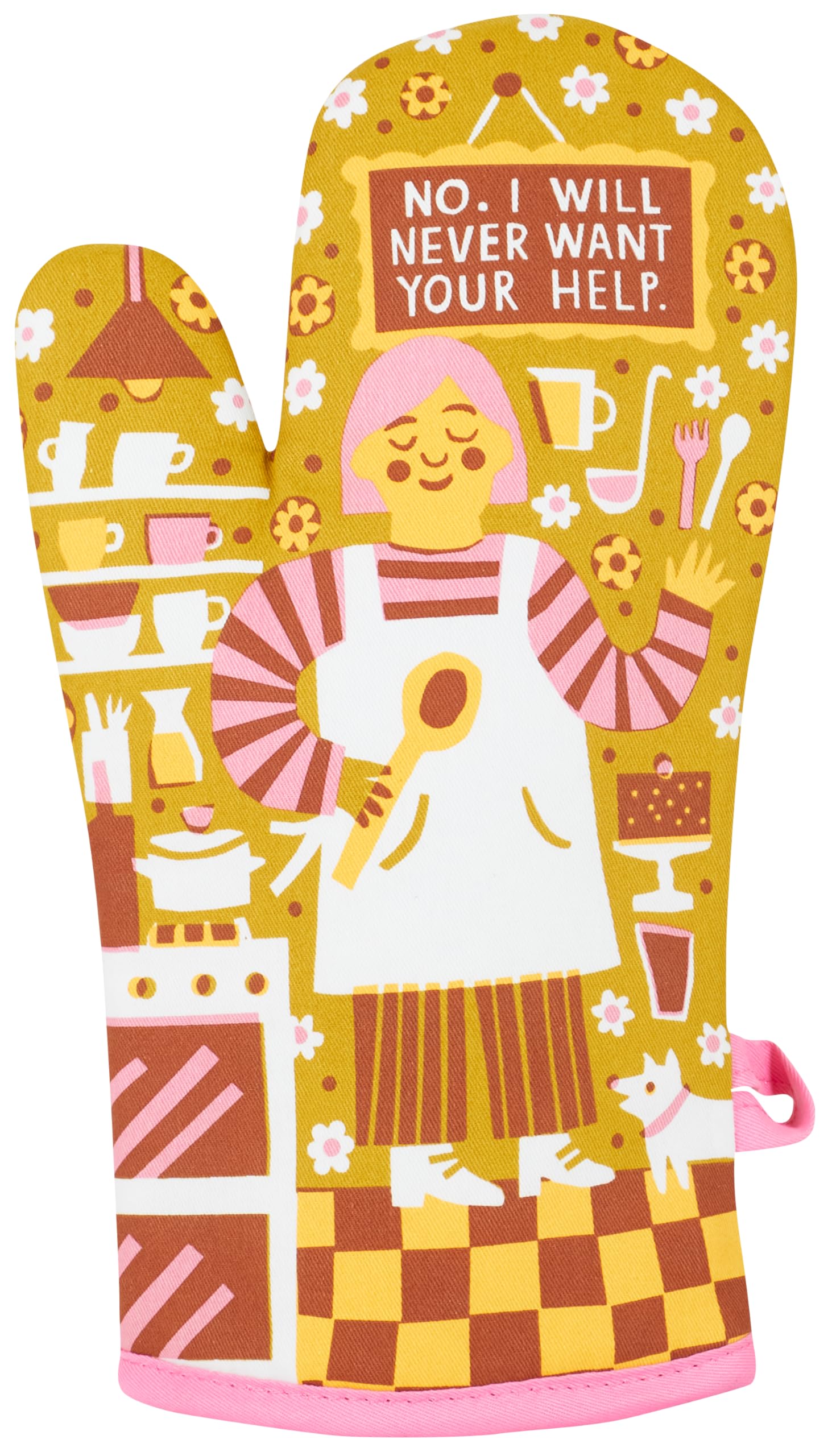 Blue Q Oven Mitts - Cute Kitchen Accessories & Kitchen Gifts - I Will Never