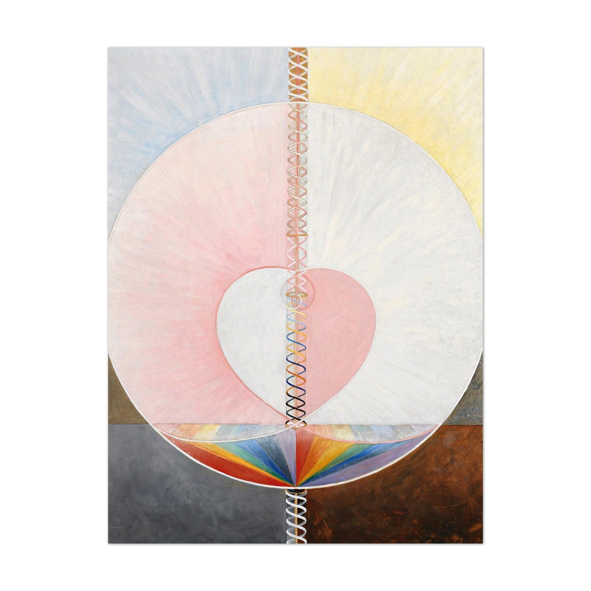 Impression giclée Hilma af Klint N°25 affiche art abstrait A2 - 4