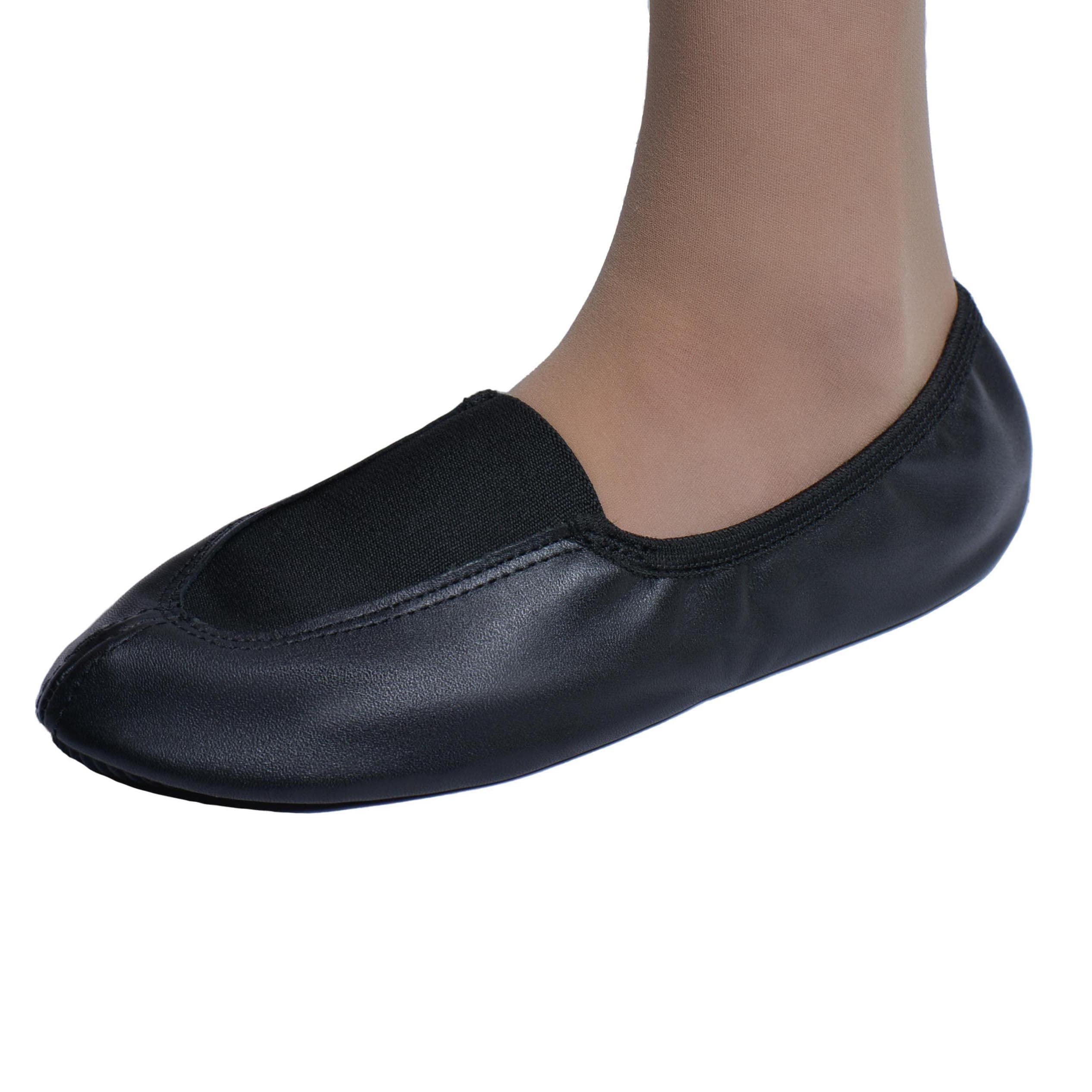 Lappade Chaussures de voltige Chaussures de Gymnastique Semelle en Caoutchouc Noir, Blanc, Bleu, Rose, Violet T. 22-46