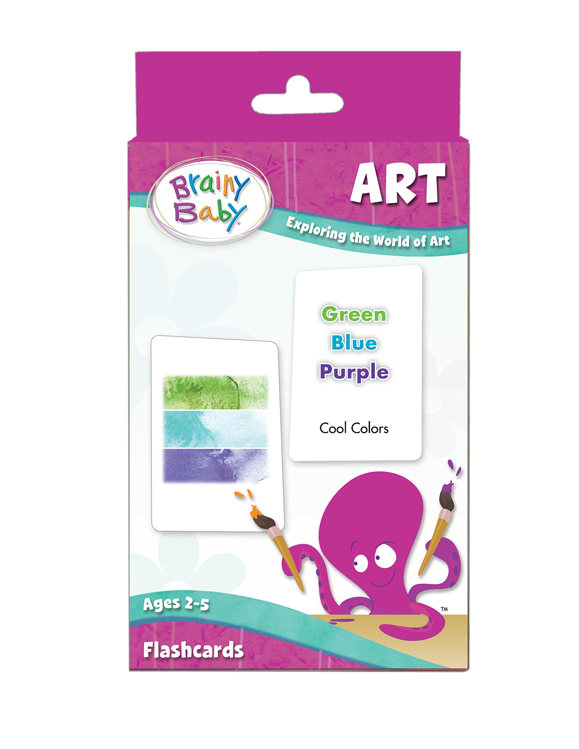 Brainy Baby Art Flashcards: Exploring The World of Art Deluxe Edition