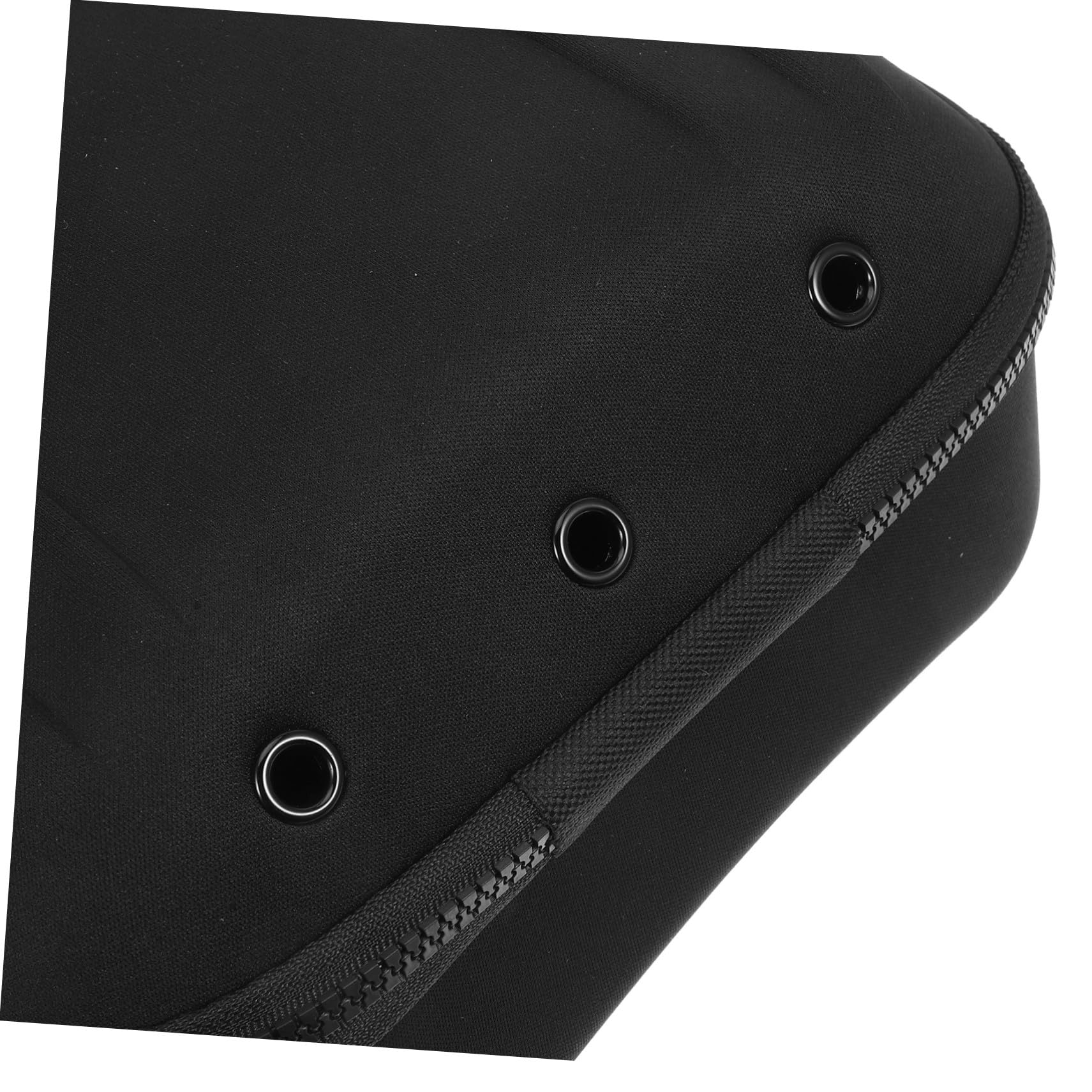 Garneck Estuche para Gorras de Béisbol de Viaje Eva Negro 30x23x10 Cm