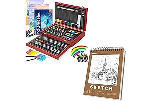 iBayam 150-Piece Wooden Art Set: Unleash Your Artistic Potential