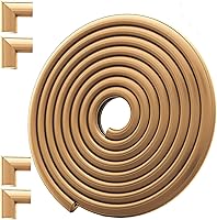 Vista 12 de Protector de esquinas y bordes a prueba de bebés de 8.2 pies (borde grande de 7.5 pies + 4 protectores de esquinas), parachoques a prueba de bebés