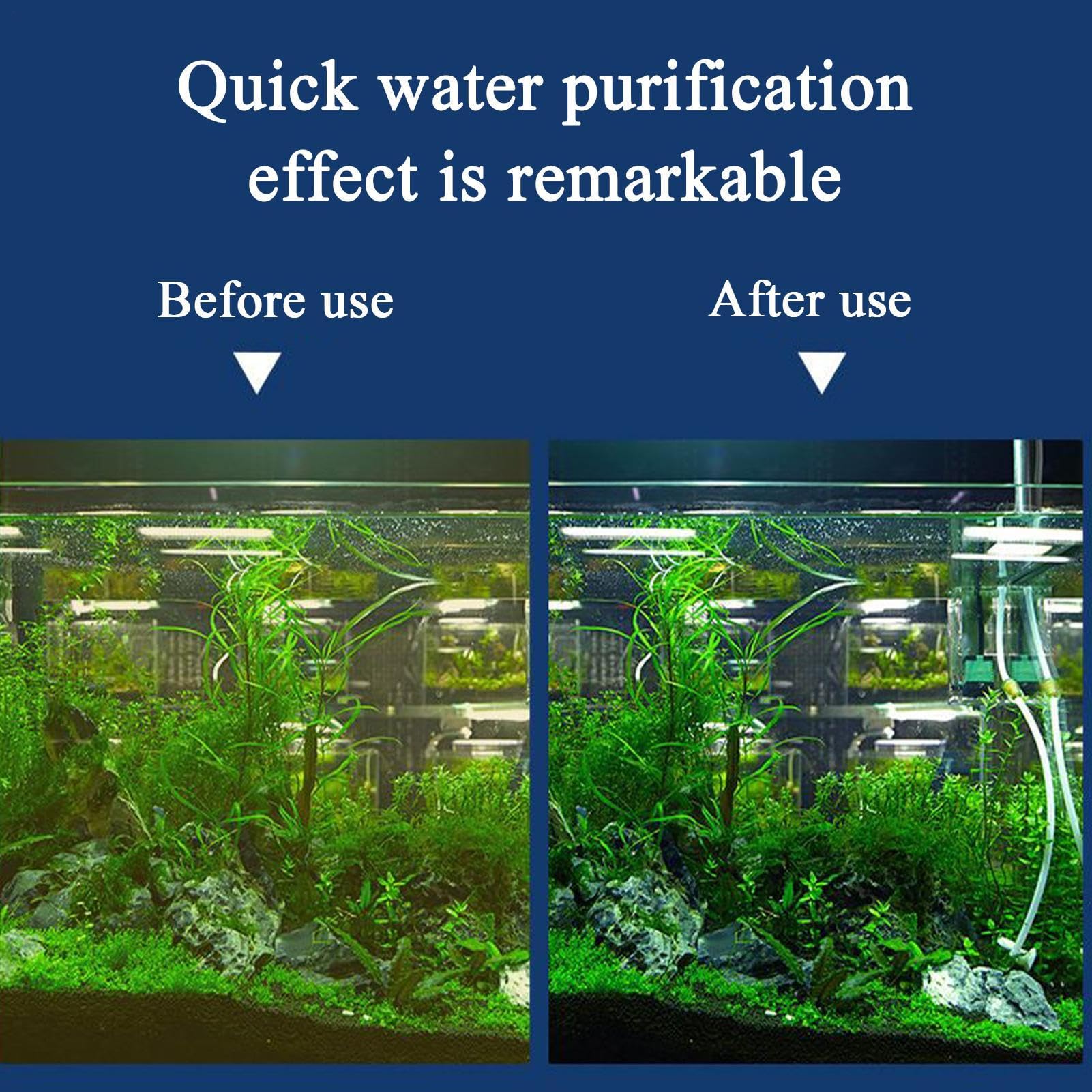 Filtro De Agua Para Acuario - Bomba de Estanque Potente para Oxigenación,Máquina Silenciosa de Flujo de Agua para Hogar Oficina Sala de Estar
