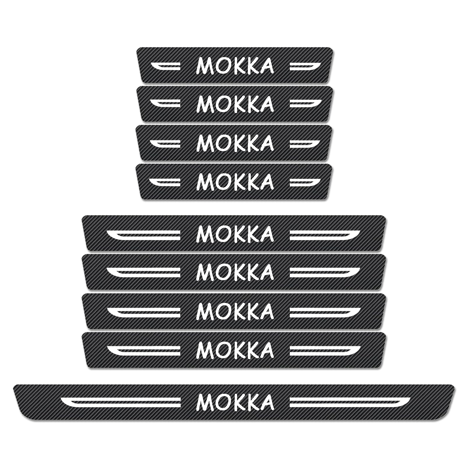 WXH97F Door Sill Protectors for Opel Vauxhall Mokka E X B 2021-2026