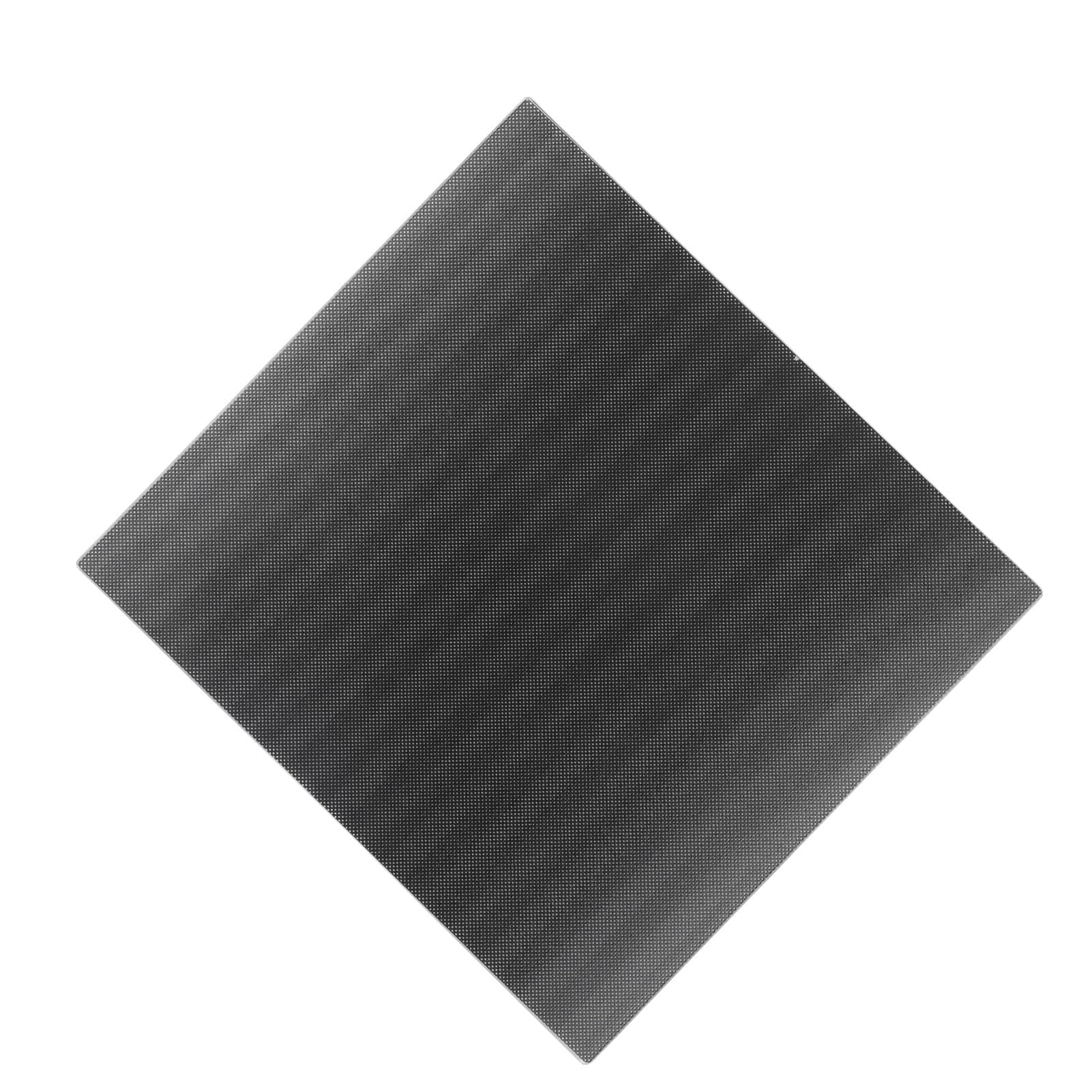 Piatto Vetro Temperato 250x250x4mm per Letto Caldo Stampante 3D Superficie Liscia e Piana