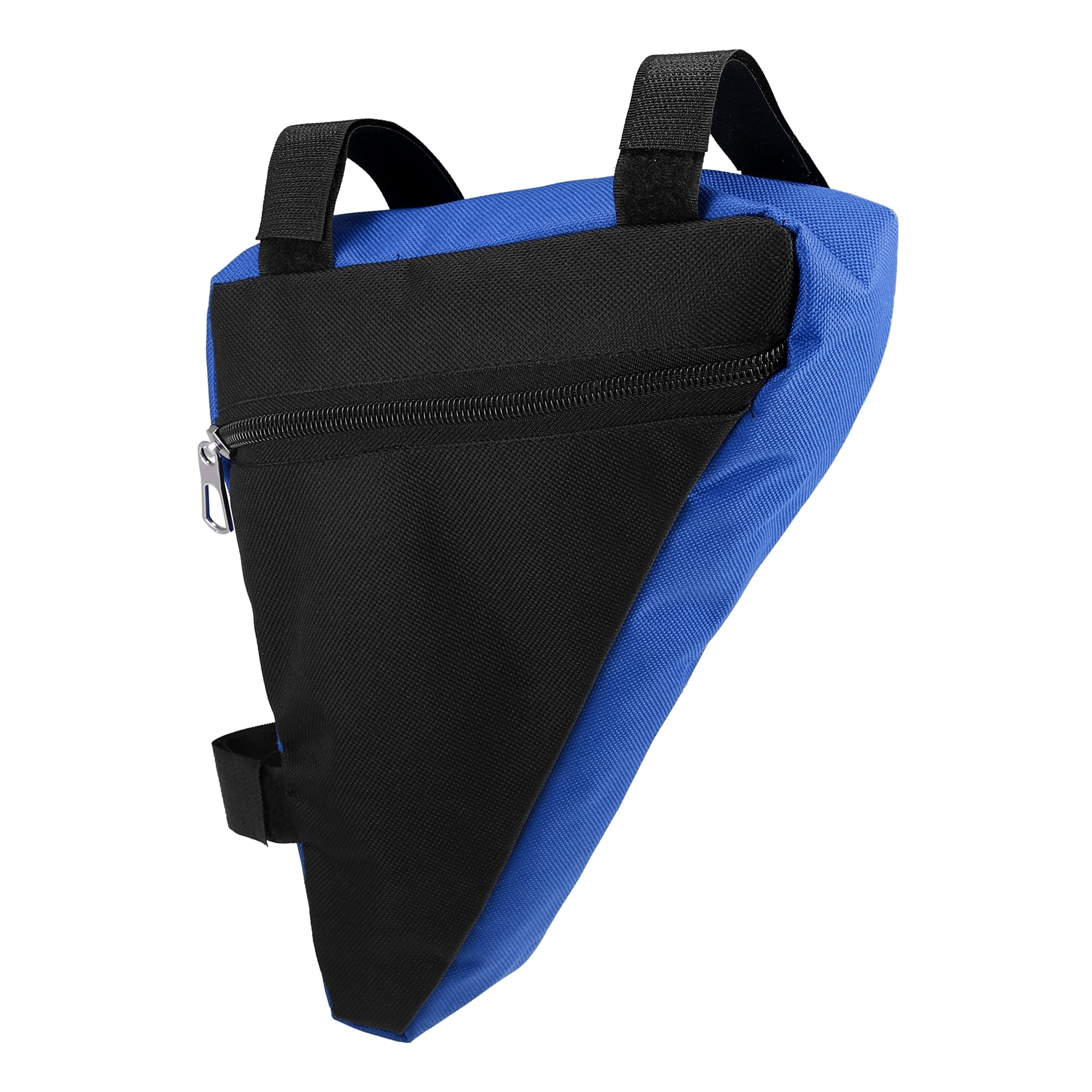 X AUTOHAUX Bike Triangle Frame Bag Front Pouch Bicycle Tube Storage Bag Blue
