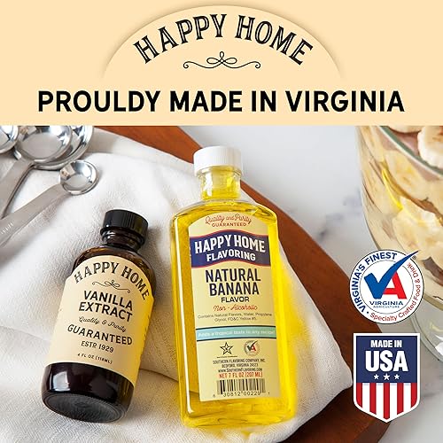 Miniatura 7 de Happy Home Sabor natural a fresa certificado Kosher 4 onzas