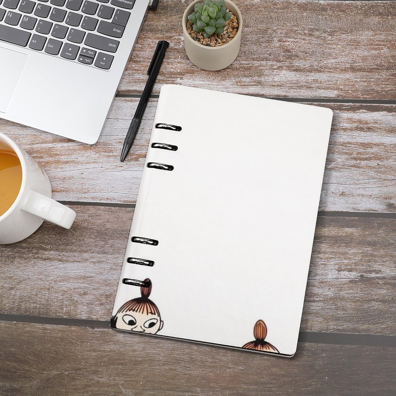 Amazon.co.jp: ムーミン リトルミイ システム手帳 PU ノートメモ