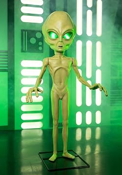 Fun Costumes 4.5FT Alien Outer Space Animatronic