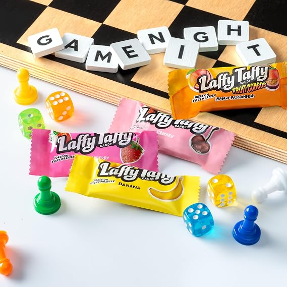 Laffy Taffy Assorted Mini Bars, Fruit Flavored Candy, 45.9 oz, 135 Ct