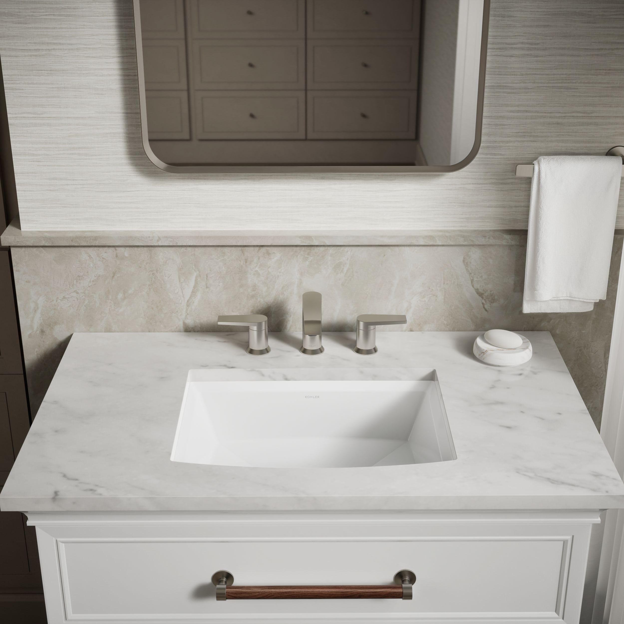 KOHLER K-2355-47 Archer Lavabo encastrable