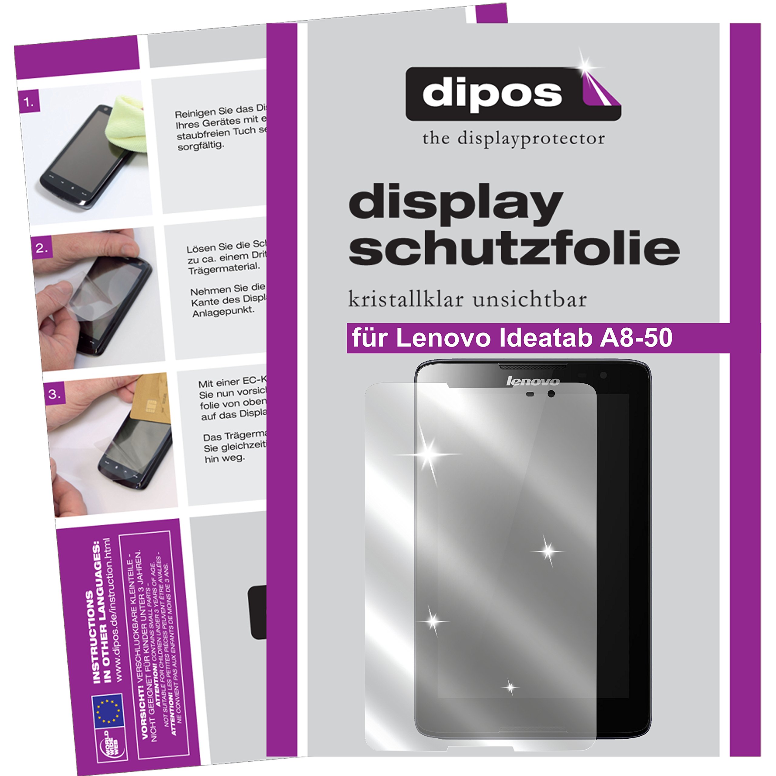 dipos - 2x Pellicola Protettiva Opaco Compatibile Con Lenovo Thinkpad X1 Tablet