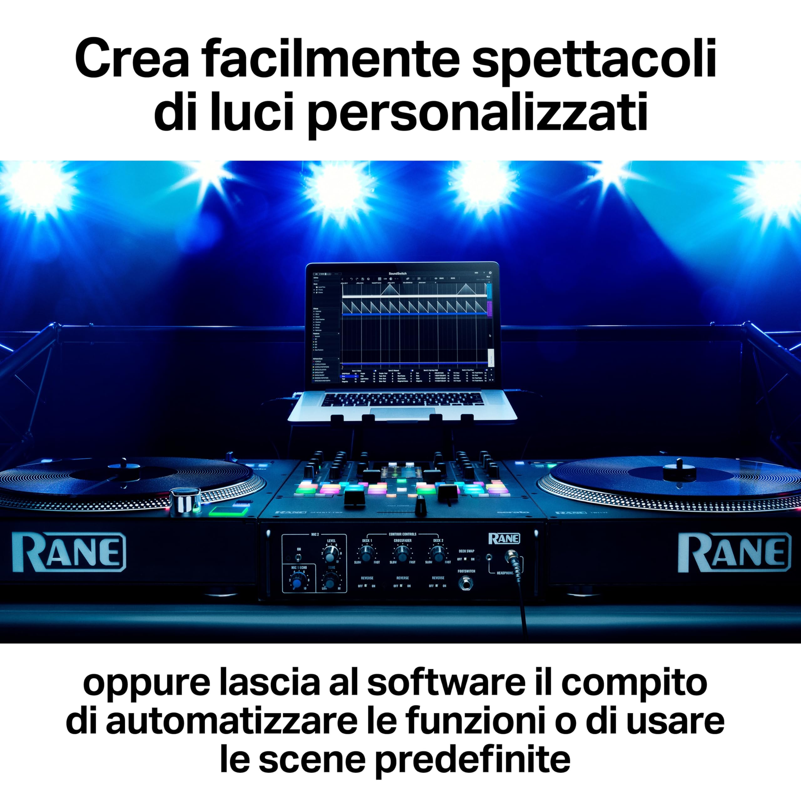 SoundSwitch DMX Micro Interface - Interfaccia Ultra Compatta USB-DMX con Tre Mesi di Accesso Gratuito al Software SoundSwitch