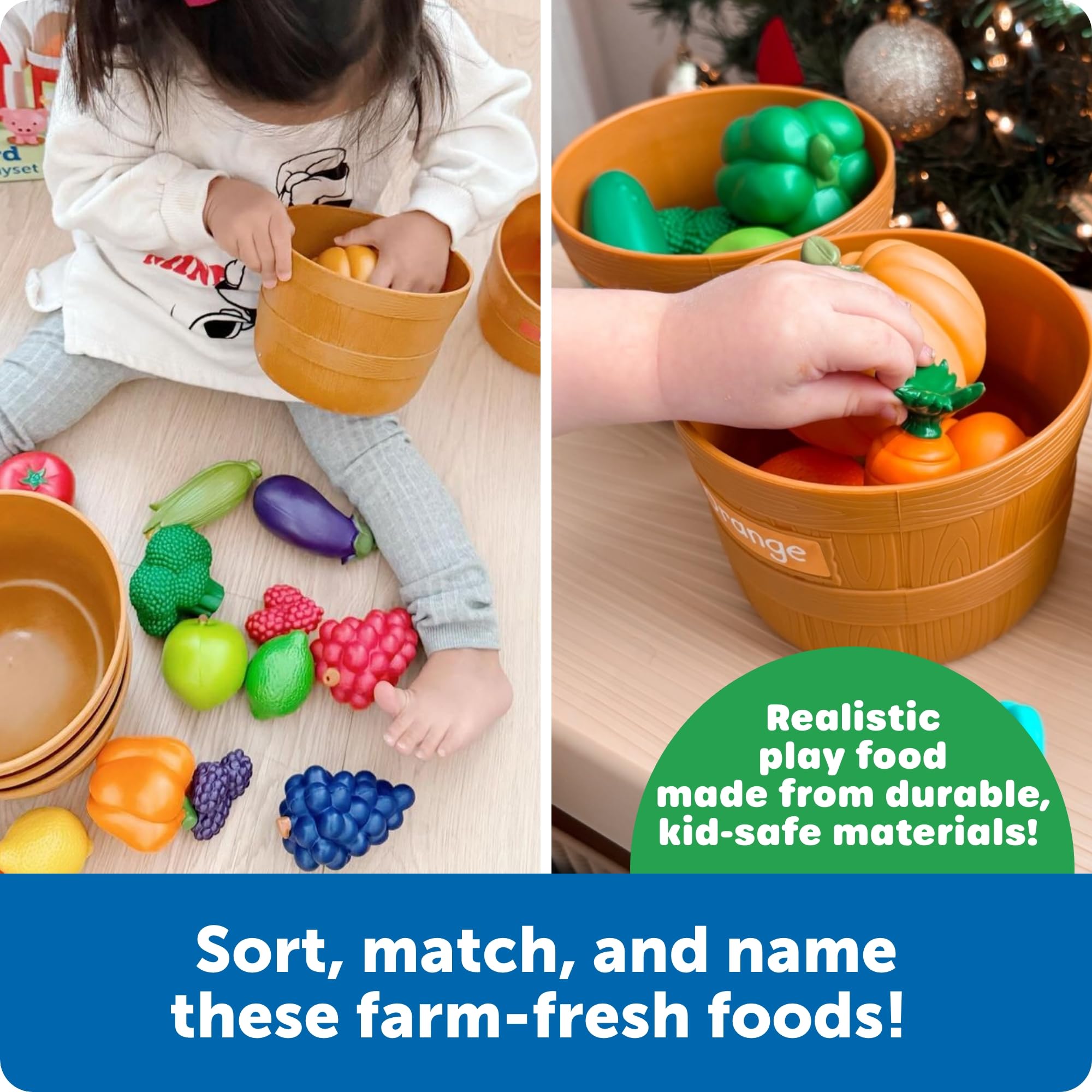 Learning Resources Farmer's Market Color Sorting Set