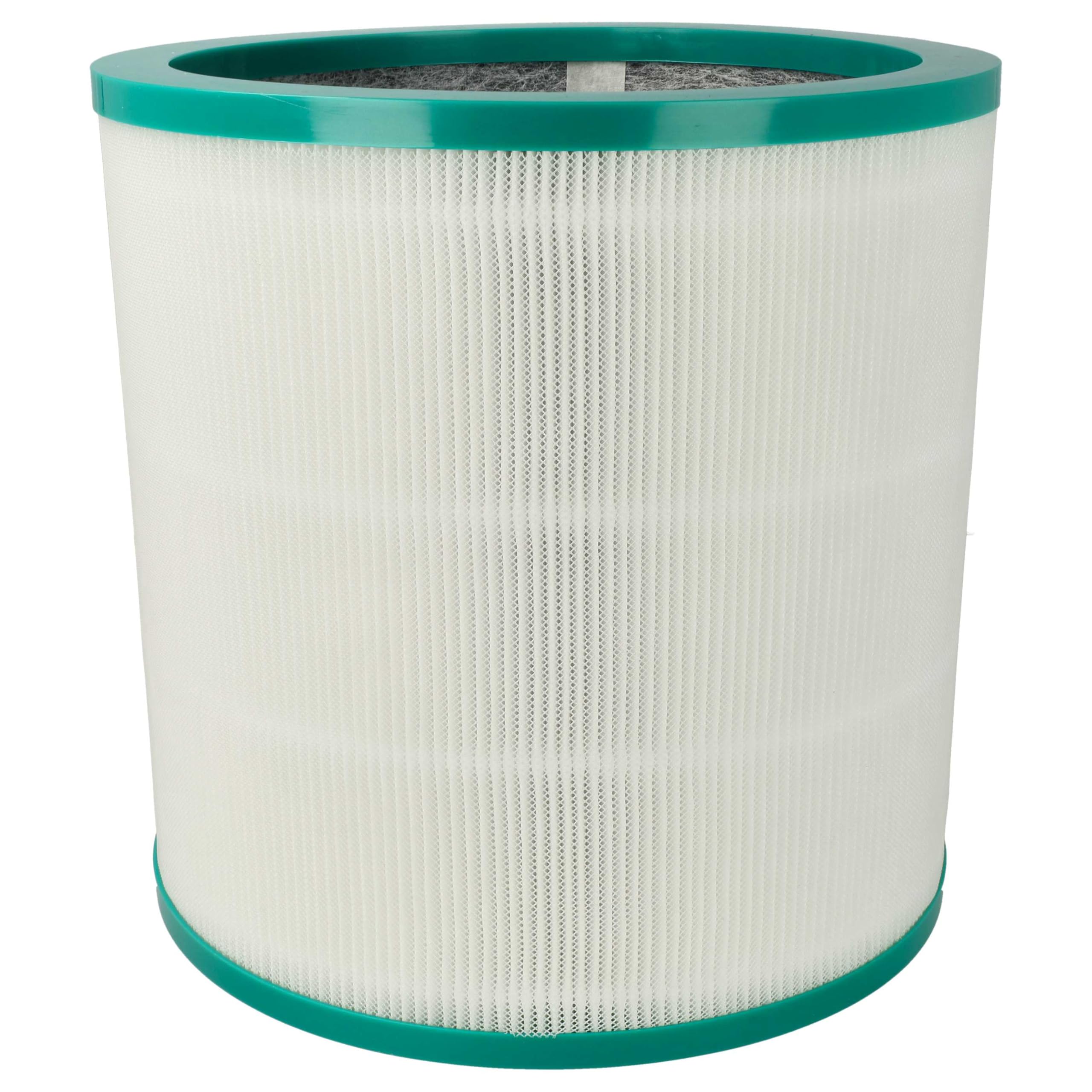 Vhbw White, Green Replacement Hepa Filter For Dyson Pure Cool Am11, Link, Tp00, Tp01, Tp02, Tp03 Humidifier, Air Purifier