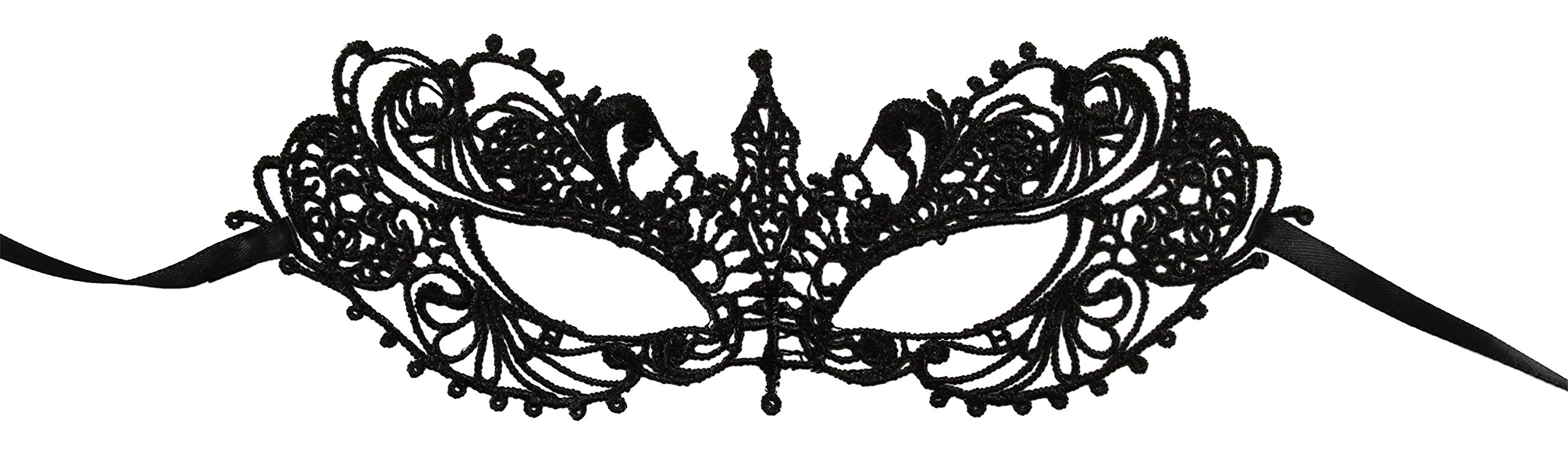 Fifty Shades Darker Anastasia Steele Lace Masquerade Mask (Black)