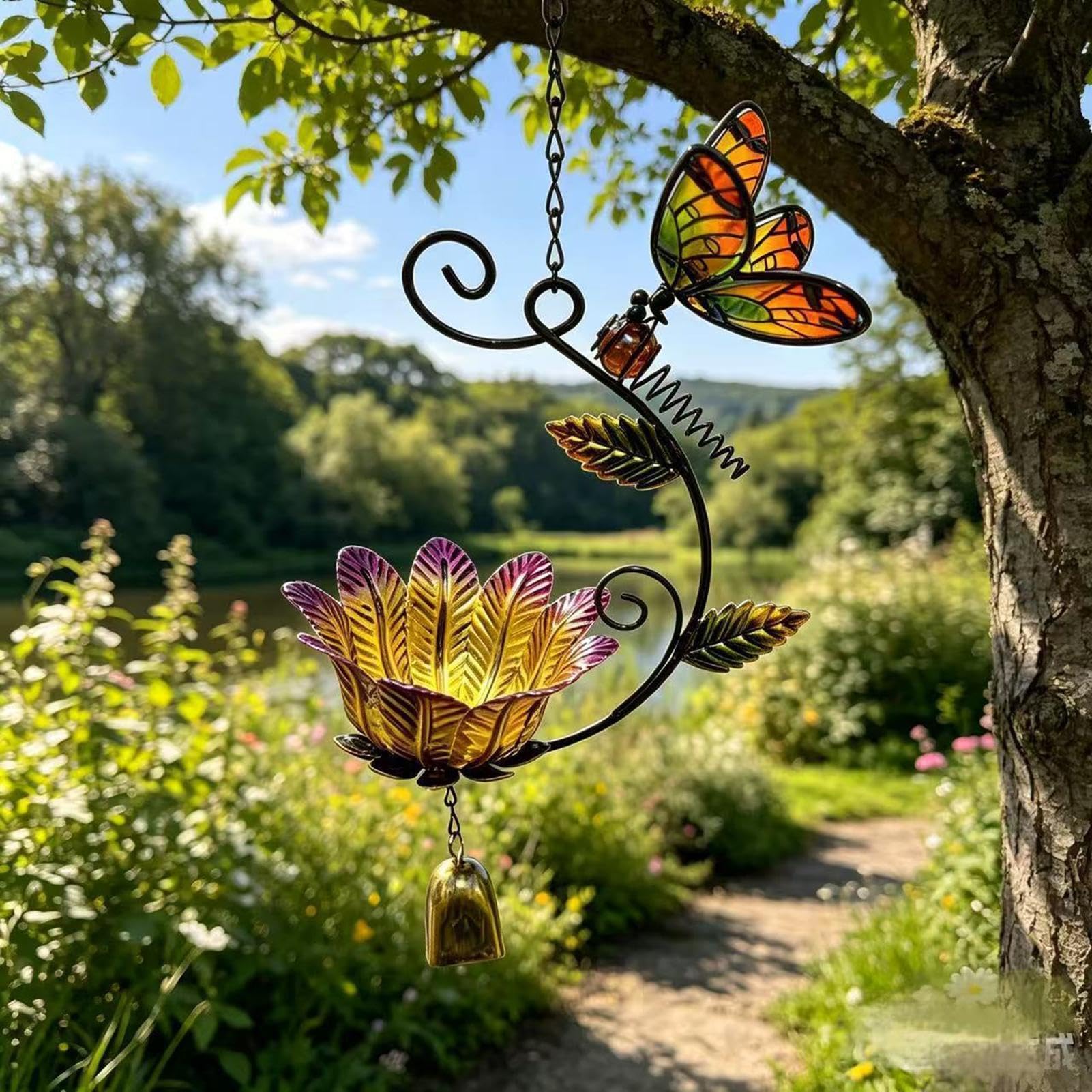Alimentatori per Uccelli Esterni Distributore Di Cibo Da Giardino
