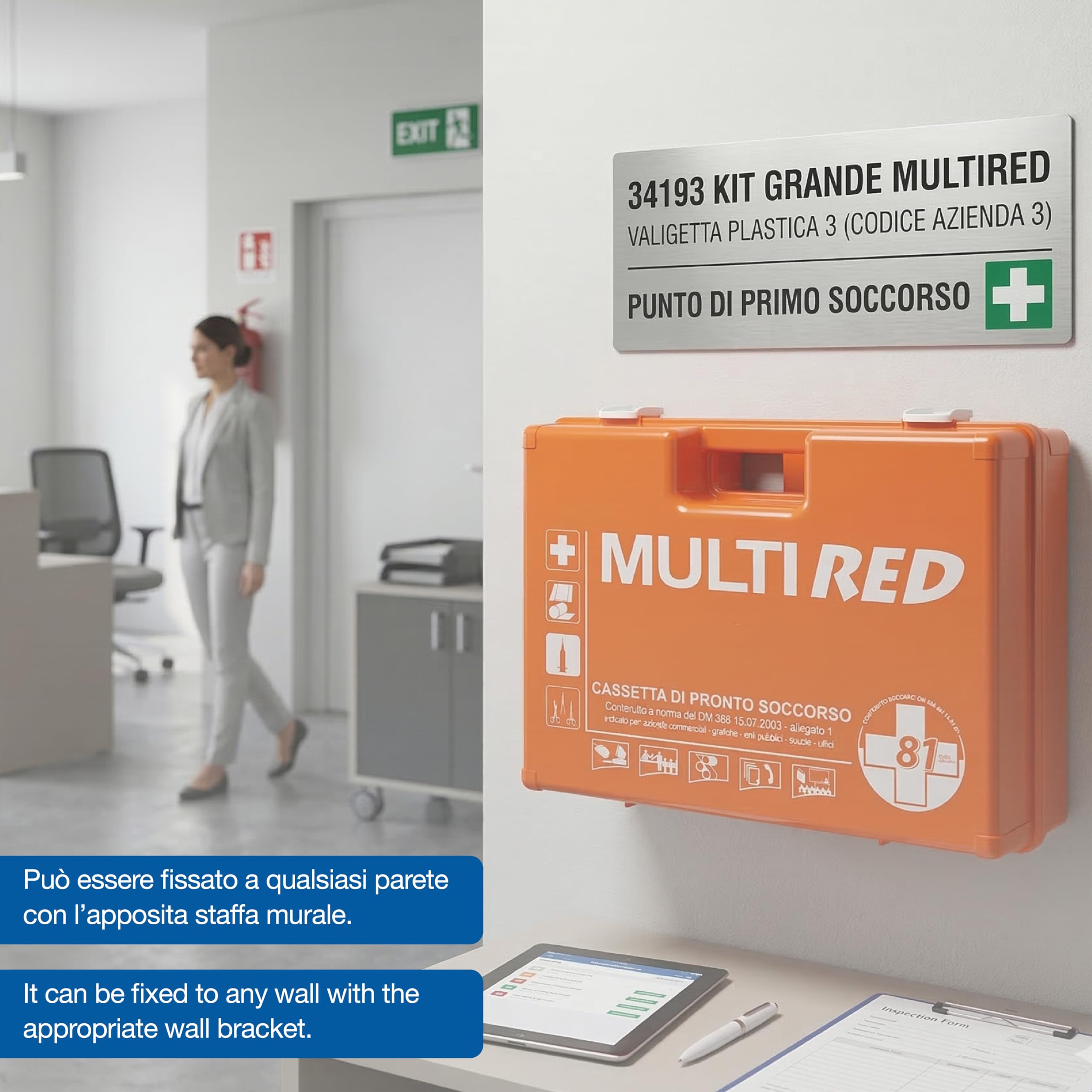 PVS - Kit it grande multired in valigetta di plastica 3, 34193