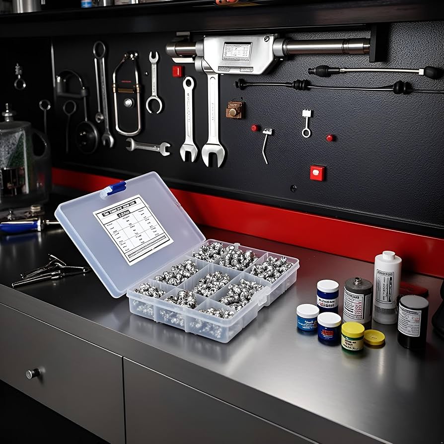 Amazon.com: Steel Zerk Grease Nipple Fitting Assortment Kits