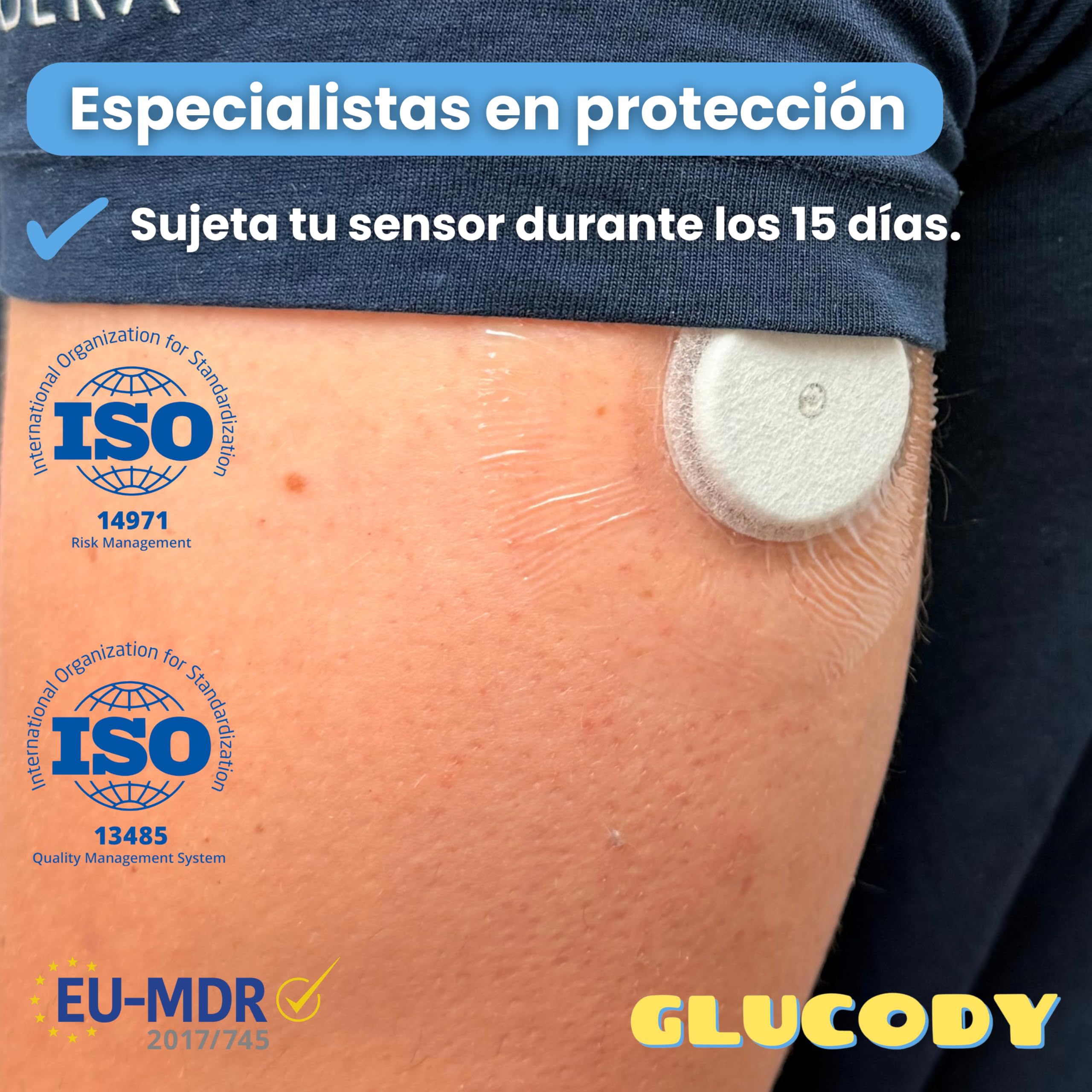 10pc Parches Sensor Freestyle Libre 2 Hipoalergénicos, Impermeables, Transpirables Y Suaves Con La Piel/Marca Especializada En Parche Sensor Freestyle Libre 2 Complementos Diabetes