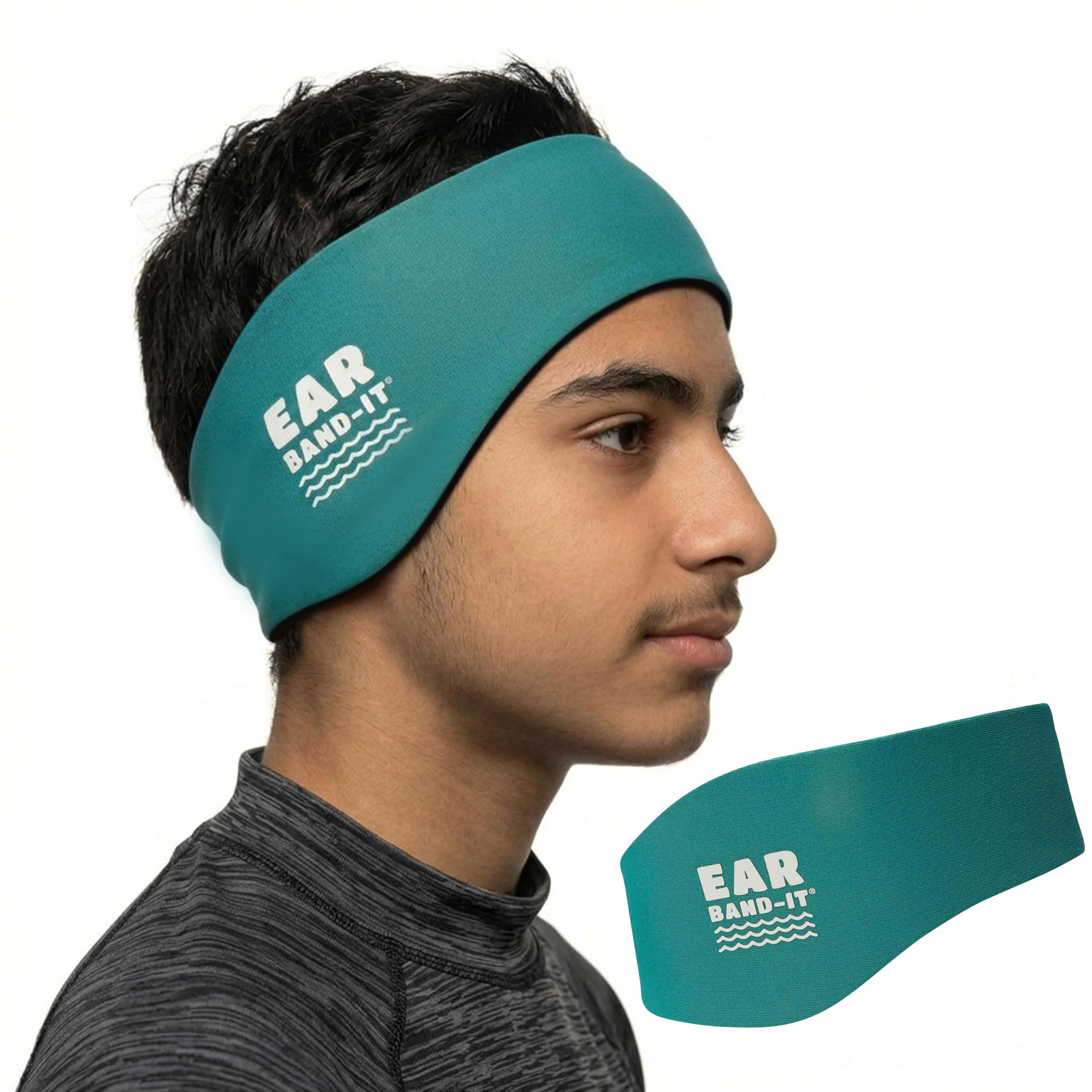 EAR BAND-IT - The Original Swimming Headband - Invented by Physician - Doctor Recommended