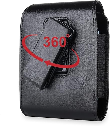 Miniatura 3 de Funda giratoria para teléfono celular con clip para cinturón para Samsung Galaxy Z Flip 6543, Z Flip6, Z Flip5, Z Flip4, Z Flip3, Moto Razr