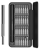 28 in 1 Precision Screwdriver Set&comma; Manual Small Screwdriver Magnetic Bits & Box&comma; Mini Screwdriver Repair Kit for Eyeglasses&comma; Electronics&comma; Watches&comma; Phones&comma; Laptops&comma; Cameras Repair Kit